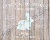 Personalized Easter Bunny Printable Art BUNDLE for Spring