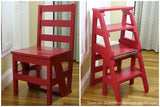 DIY Ladder Chair Woodworking Plan (Folding Step Stool Chair)