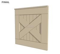 DIY Barn Door Baby Gate Woodworking Plan + Dutch Door Instructions
