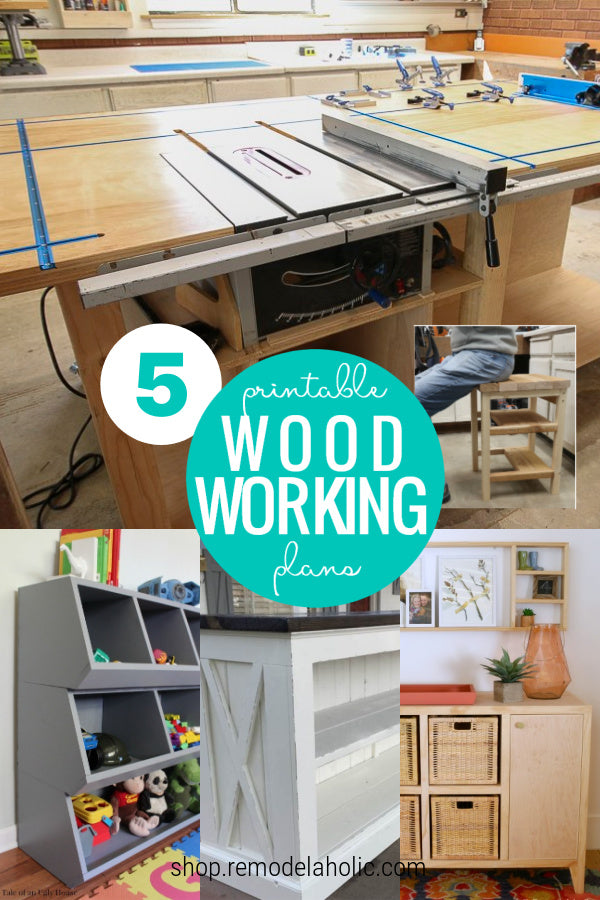 Furniture Building Woodworking Plan MEGA BUNDLE – Remodelaholic