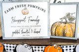 Watercolor Pumpkin Printable Art