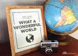 What a Wonderful World | Song Lyric Printable Wall Art