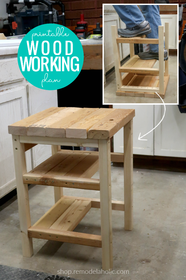 Coffee Bar/ Wine Bar Woodworking Plans (Instant Download) 