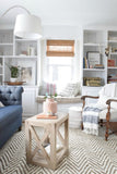 DIY Farmhouse End Table Woodworking Plans