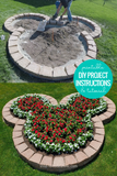 DIY Character Shaped Flower Bed Project Plans