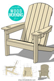 DIY Adirondack Chair Woodworking Plan