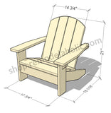 DIY Kids Adirondack Chair Woodworking Plan