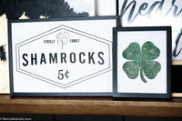 Personalized St. Patrick's Day Shamrock Printable Art BUNDLE
