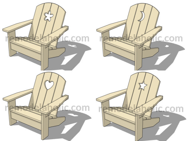 DIY Kids Adirondack Chair Woodworking Plan – Remodelaholic