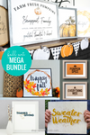 Fall Art Printable MEGA BUNDLE (save 40%!)