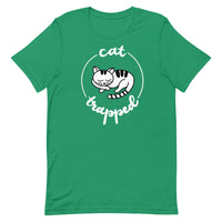Cat Trapped Short-Sleeve Unisex T-Shirt