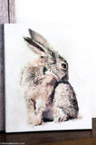 Printable Easter Bunny Watercolor Sketch Art